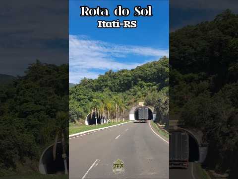 Rota do Sol na Região dos Túneis em Itati-RS #rotadosol #arroiodosal #litoralnorters #rs453 #sul