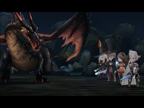 Bravely Default - Boss: Dragon (Hard Mode)