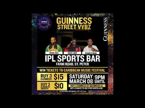 DJ RICO LOVE - LIVE AT GUINNESS STREET VYBZ AT IPL BAR (MARCH 8TH 2025)