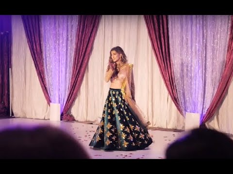 Best Indian/Pakistani Wedding Dance by Bride (Sangeet) * Surina & Raheem Nov 2018 *
