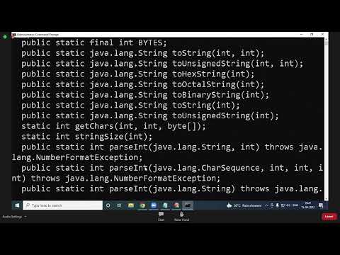 Day 47 Core Java