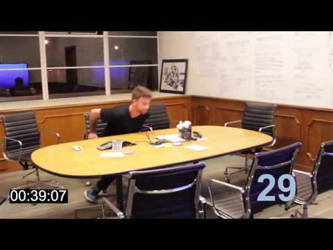 World Record: Most designer chair sits in one minute