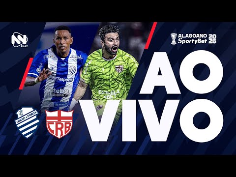 CSA 1 X 1 CRB - O CLÁSSICO DAS MULTIDÕES AO VIVO - 24/01/26 | ALAGOANO 2026 | #LIVE