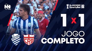CSA 1 X 1 CRB - O CLÁSSICO DAS MULTIDÕES AO VIVO - 24/01/26 | ALAGOANO 2026 | #LIVE