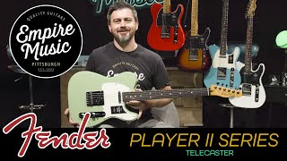 Video thumbnail for FIRST LOOK - Fender Player II Telecaster - EMPIRE MUSIC by Empire Music