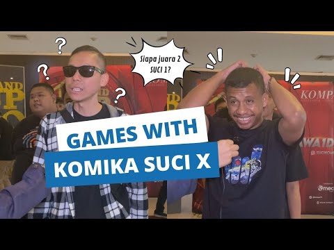 SERU! Komika SUCI X Main Games, Ditanya Siapa Juara 2 SUCI 1 Pada Kebingungan???