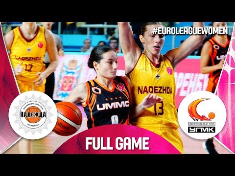 Nadezhda v UMMC Ekaterinburg - Full Game - EuroLeague Women 2019