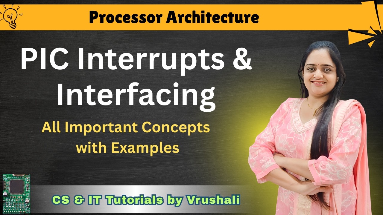 PAI 9 : PIC Interrupts with Examples | Interrupt vs Polling  @csittutorialsbyvrushali