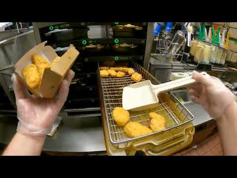 McDonald's POV: Snow Day | Lunch Solo Table