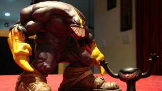 Self - Kiddies ( trick or treating dressed up like Marilyn Manson )