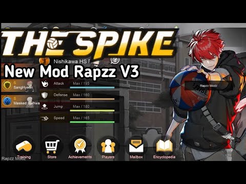MOD THE SPIKE VOLLEYBALL STORY BY Rapzz | NISHIKAWA SCHOOL🔥🔥🔥