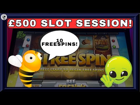 £500 ARCADE SLOT SESSION! | Attack From Mars, Ice Cave, Bee Frenzy & More!