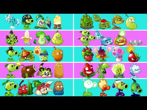 Tournament 10 Team 04 Plant - Which Team Plant Strongest? - PvZ 2 Team 04 Plant