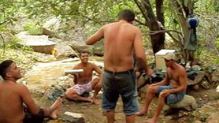 preview picture of video 'peleja + ñ toka pagodão na cachoeira da bika acari rn'