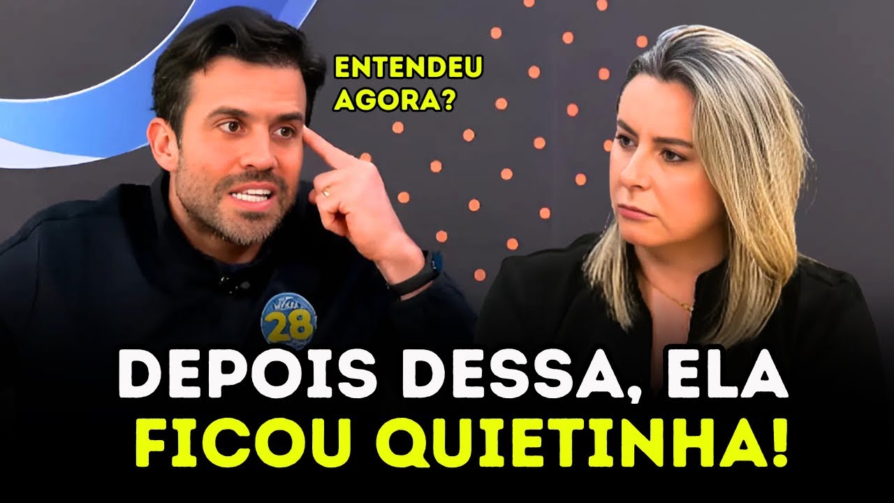 PABLO MARÇAL DEIXA JORNALISTA MUDA COM RESPOSTA AFIADA EM DEBATE DA REDE GOSPEL