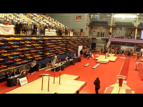 Nicolau Mir (suelo, parcial) - Rubén López (paralelas) - Copa de España 2017