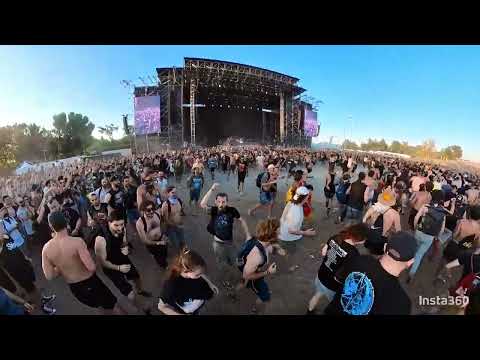 KNOTFEST ITALY - Architects - When We Were Young _ CIRCLE PIT _ INSTA360