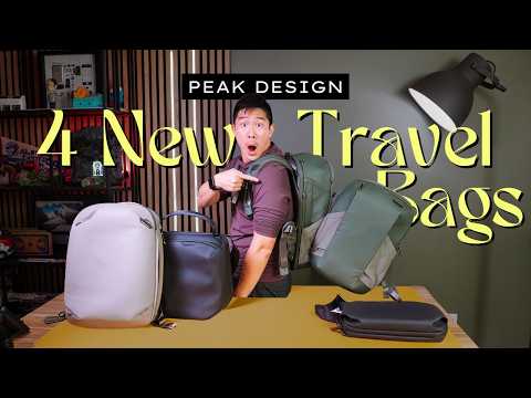😱 4 NEW Travel Bags by Peak Design on Kickstarter -  Initial (In-Depth) Reveal
