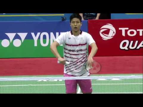 Yonex Sunrise India Open 2017 | Badminton F M3-MS | Chou Tien Chen vs Viktor Axelsen