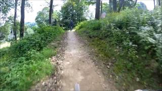 preview picture of video 'Joe & Jerry Saturday Afternoon Downhill Ride 8-30-14 Seven Springs Bike Park'