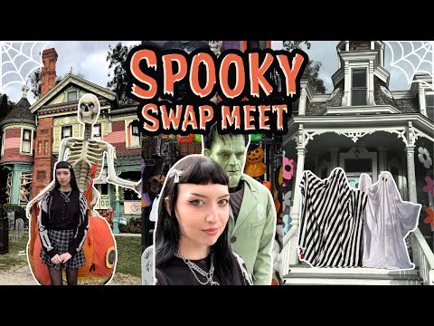 Spooky Swap Meet 2025 🎃 | discount halloween shopping & haunted houses