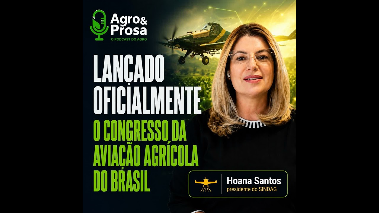 Episódio 1283 - Lançado oficialmente o Congresso da Aviação Agrícola do Brasil