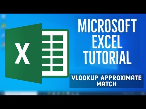 Microsoft Excel Tutorial Approximate Match and VLOOKUP rules
