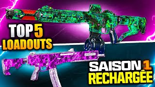 le TOP 5 des CLASSES "META" sur la SAISON 1 RECHARGÉE de WARZONE ! (vous devez essayer)