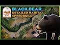 DETAILED Black Bear Habitat Wild Woods Zoo Planet Zoo Twilight Pack