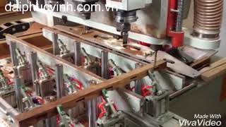 Máy làm mộng cnc 10 đầu