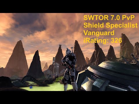 SWTOR 7.0 PvP | 2022 lvl 80 - Shield Specialist Vanguard  - Novare Coast |