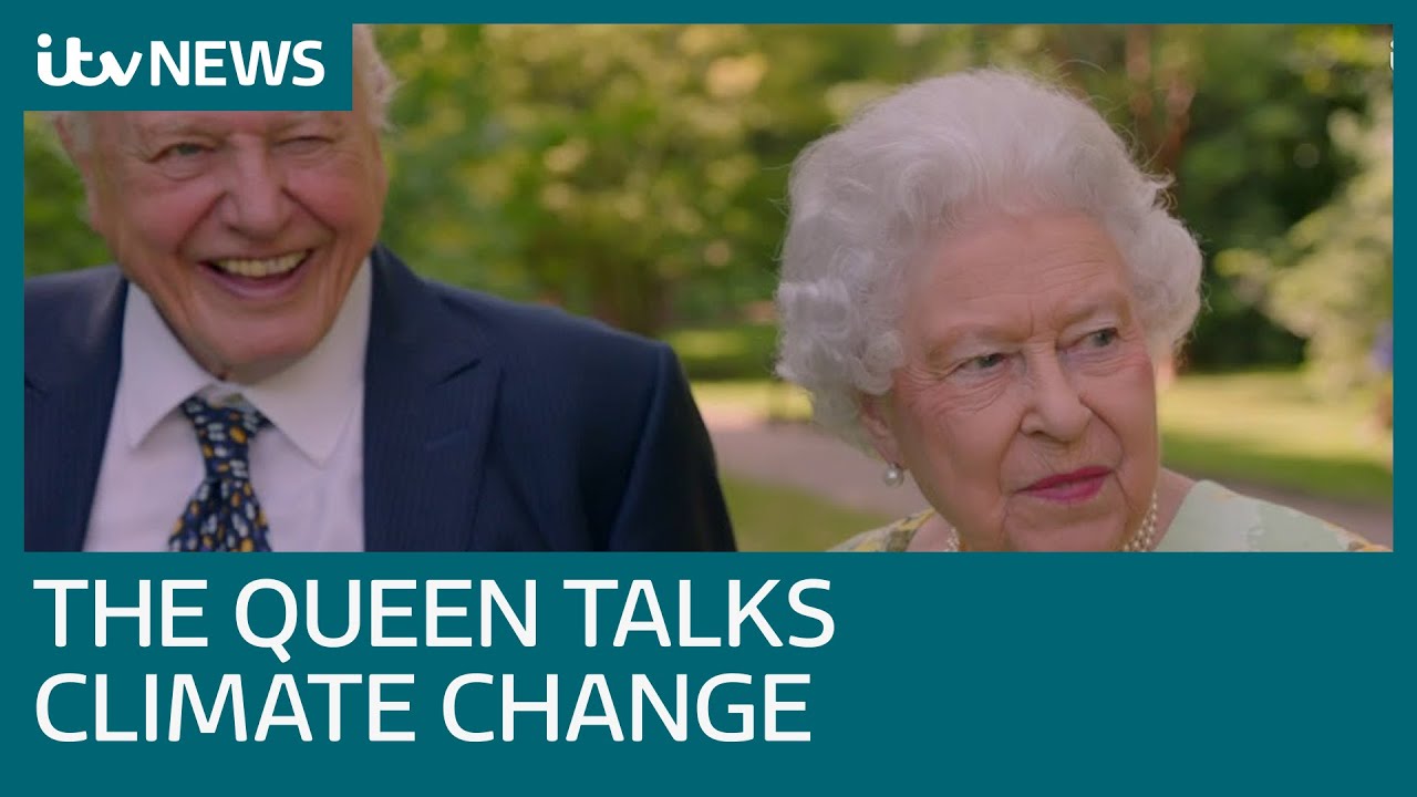 Queen shows funny side in conversation with Sir David Attenborough for ITV documentary | ITV News thumnail