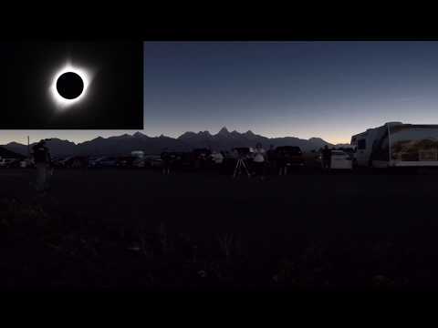 Great American Total Solar Eclipse 2017 - Jackson Hole Wyoming