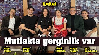 Burak Deniz ve Öykü Karayel'li Kadro, Umami, Tek Plan Restoran Filmi | Aysun Öz 