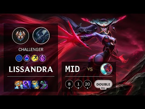 Lissandra Mid vs Yone - EUW Challenger Patch 10.24
