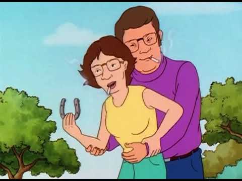 Hank and Peggy smoking flashback