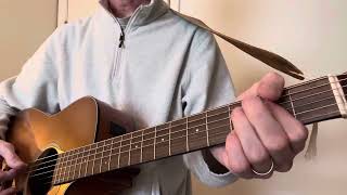 ✝️ Amazing Grace Easy Beginner Acoustic Guitar Lesson Strumming Tutorial How To Play Church Songs