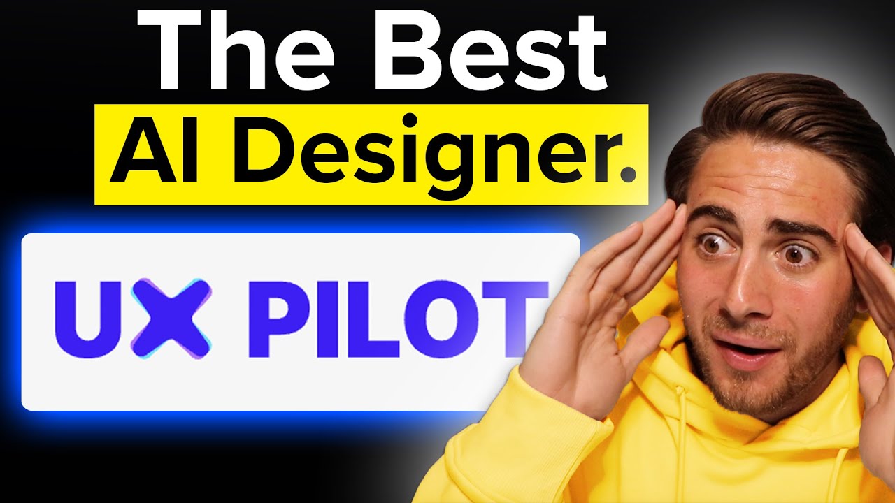 This NEW FREE AI Tool Makes UI/UX Design EASY (No Design Skills Needed with UX Pilot)