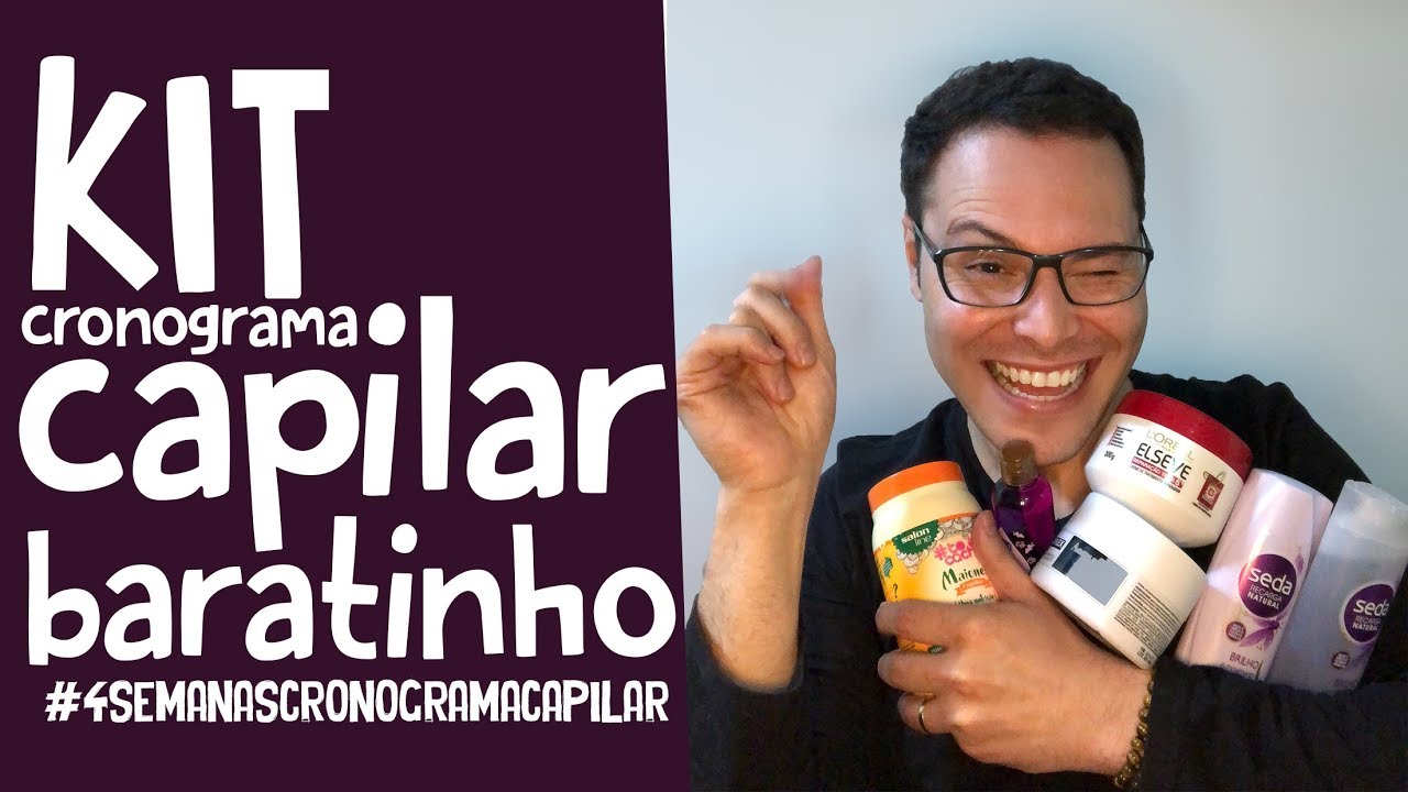 CRONOGRAMA CAPILAR BARATINHO!! #4semanascronogramacapilar
