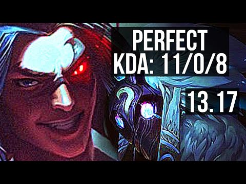 KAYN vs KINDRED (JNG) | 11/0/8, Legendary, 500+ games, Rank 9 Kayn | NA Challenger | 13.17