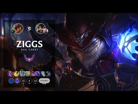 Ziggs Bot vs Miss Fortune - EUW Master Patch 12.7