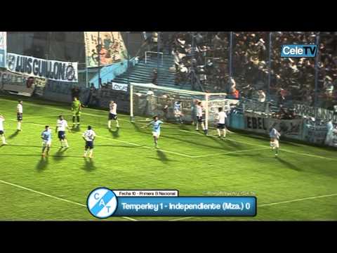 CeleTV | Gol: Temperley 1-0 Independiente (Mza)
