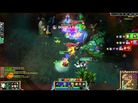 Tristana Penta Kill Ranked 5s~