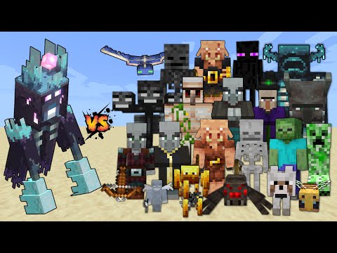 Wretched Wraith vs All Minecraft Mobs