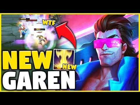 *THIS BROKE THE GAME* REWORKED GAREN GAMEPLAY (RIOT WENT TOO FAR) - League of Legends