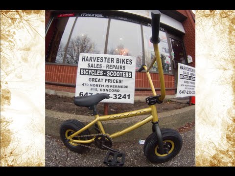 Bounce Swarm Mini BMX Unboxing @ Harvester Bikes Toronto, Canada