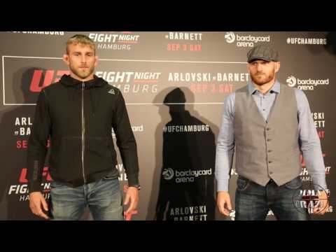 UFC Fight Night Hamburg Media Day Face offs