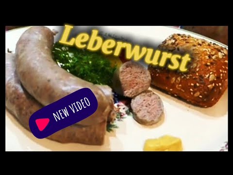 Hähnchen Leberwurst selbstgemacht.