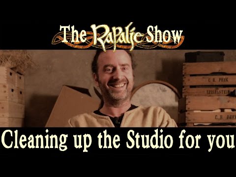 Cleaning up the Studio for you for The Rapalje show. Weekly Rapalje Celtic Folk music show Episode 1