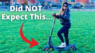 This Scooter Surprised Me! CUNFON RS500 Electric Scooter Review